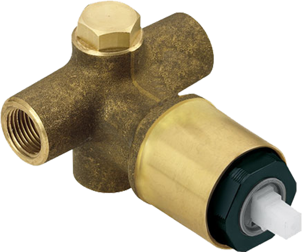 Встраиваемый смеситель для душа и ванны Kludi Bozz 38925N576 С ВНУТРЕННЕЙ ЧАСТЬЮ, брашированный никель PVD