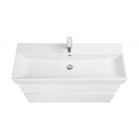 Тумба под раковину без столешницы Roca Oleta 100 белый глянец Тумба под раковину без столешницы Roca Oleta 100 белый глянец