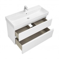 Тумба под раковину без столешницы Roca Oleta 100 белый глянец Тумба под раковину без столешницы Roca Oleta 100 белый глянец