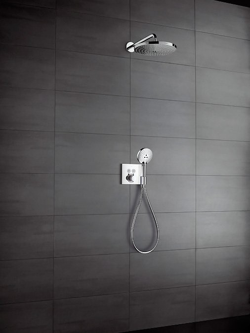 Термостатический смеситель встраиваемый Hansgrohe ShowerSelect 15765000 для душа, хром