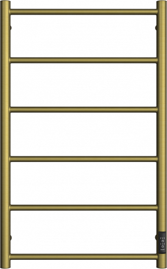 Полотенцесушитель электрический Двин J Neo 80/50 состаренная бронза матовая