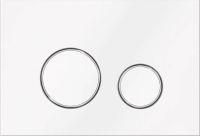 Кнопка смыва Veconi Round VFR005WCH белая