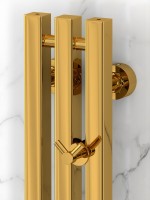 Полотенцесушитель водяной Сунержа Вердикт Pro 03-0459-1210 120x15 см, золото, I-образный