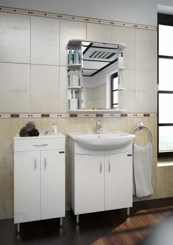 Тумба с раковиной СаНта Элеганс 65