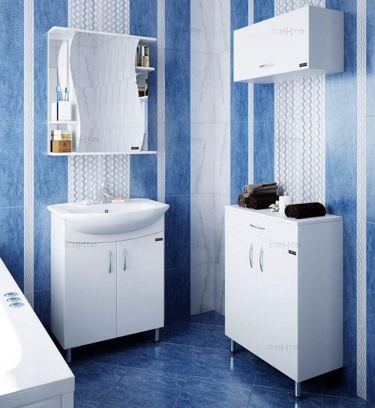 Тумба с раковиной СаНта Элеганс 65