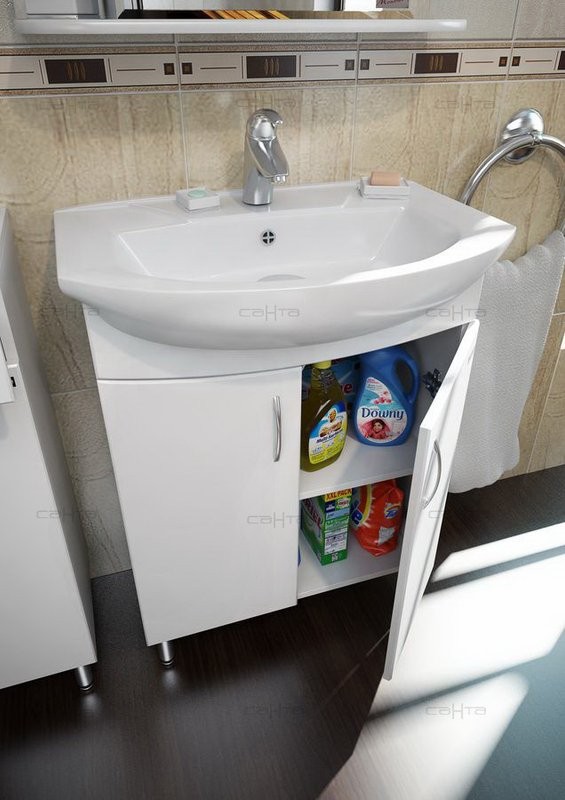 Тумба с раковиной СаНта Элеганс 65