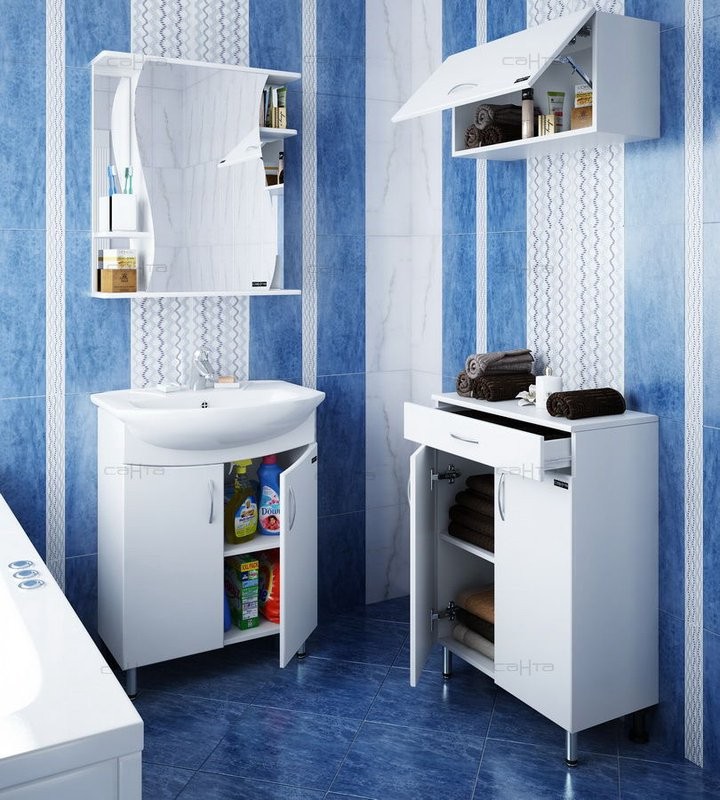 Тумба с раковиной СаНта Элеганс 65