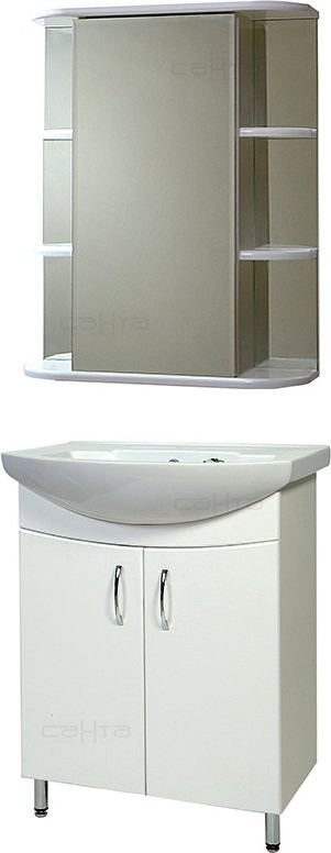 Тумба с раковиной СаНта Элеганс 65