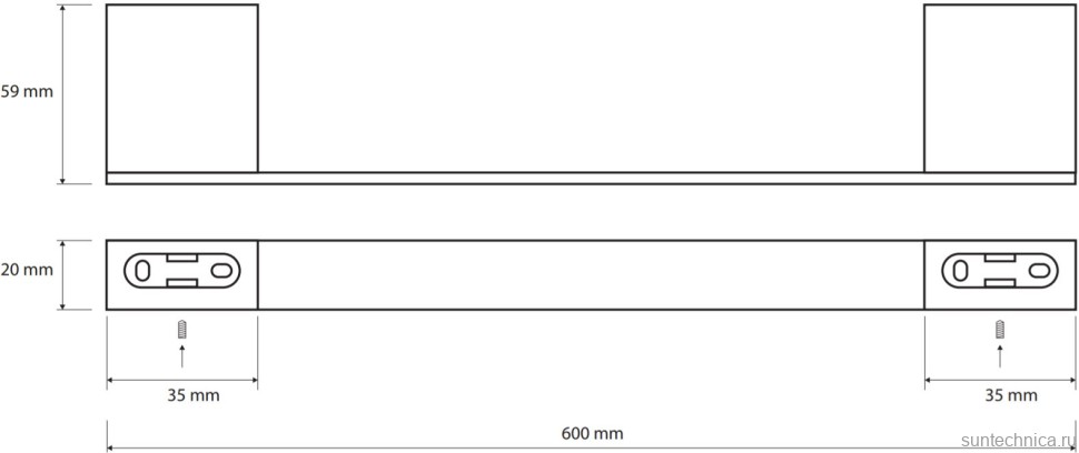 Полотенцедержатель Bemeta Nero 135004040