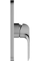 Встраиваемый смеситель для душа и ванны Ravak Flat X070124 нержавеющая сталь