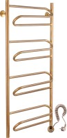 Полотенцесушитель электрический Secado Валенсия 1 105x55 см, подключение справа, бронза, лесенка, латунь