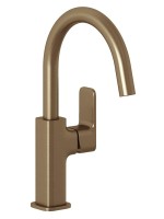 Смеситель для раковины Kludi Renon 42027N175 брашированная бронза PVD Смеситель для раковины Kludi Renon 42027N175 брашированная бронза PVD