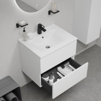 Тумба под раковину подвесная IDDIS, 60 см, белый, Bild,  BIL60W0i95