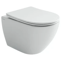 Подвесной унитаз Ceramicanova Mia Торнадо, сиденье микролифт, белый, CN1805T