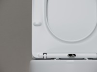 Подвесной унитаз Ceramicanova Mia Торнадо, сиденье микролифт, белый, CN1805T