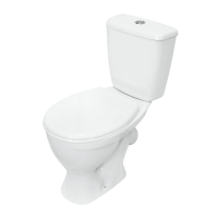 Унитаз-компакт напольный Sanita Эталон стандарт глянцевый белый