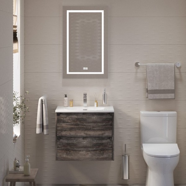 Мебель для ванной комнаты BelBagno Kraft 39 70 pino pasadena, раковина BB-8099-3-70