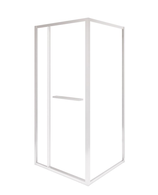 Душевой уголок RGW Leipzig LE-45 100х90 см, профиль хром, стекло прозрачное