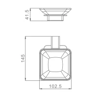 Мыльница Raglo R301.02.06, черный Мыльница Raglo R301.02.06, черный