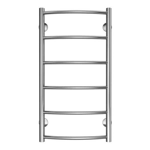 Полотенцесушитель Azario VERONA 400/800 водяной 6 пер. (1"-1/2" Полированный)