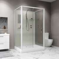 Душевая кабина Niagara Standart ST120/90/15Q/BK 120x90, без крыши