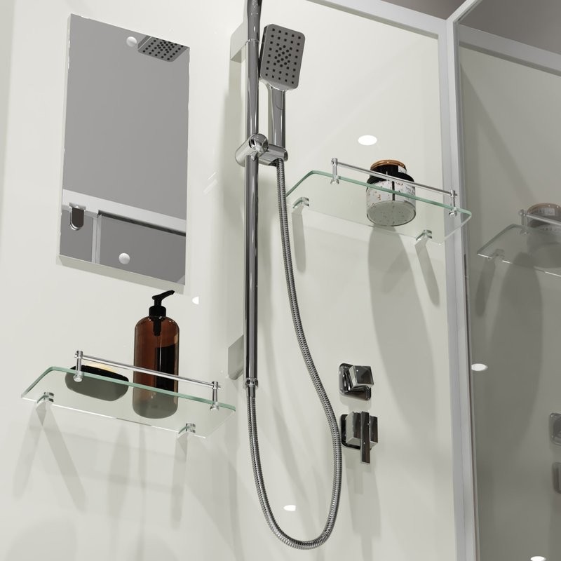 Душевая кабина Niagara Standart ST120/90/15Q/BK 120x90, без крыши