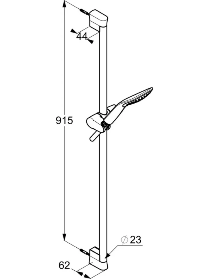 Душевой гарнитур Kludi Fizz 1S 6764005-00