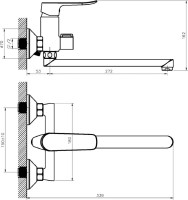 Универсальный смеситель Agger Nice Nice A2521100