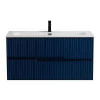 Мебель для ванной комнаты Cezares Duet 100 sapfiro, раковина Cezares CZR-8073-100