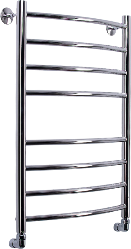 Полотенцесушитель водяной Comfysan Noumi W-8 80х50 80x55 см, хром, лесенка