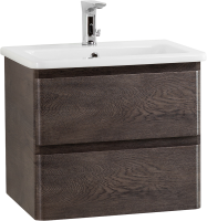 Тумба с раковиной BelBagno Albano-Cer 60 подвесная, robere nature grigio