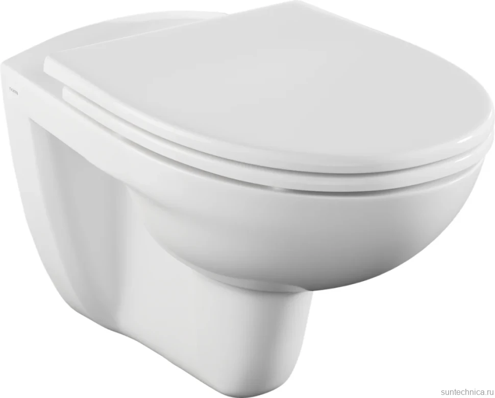 Унитаз подвесной Norm Fit 6855B099-1777 с микролифтом, крышка-сиденье VitrA