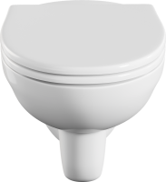 Унитаз подвесной Norm Fit 6855B099-1777 с микролифтом, крышка-сиденье VitrA