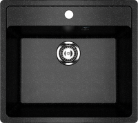 Мойка кухонная Ulgran U-104 308 черная + дозатор U-01 ультра-черный Мойка кухонная Ulgran U-104 308 черная + дозатор U-01 ультра-черный