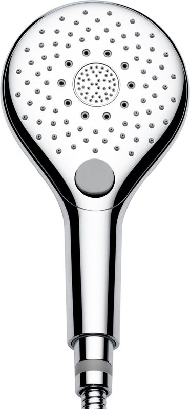 Душевая лейка Bossini Syncronia B00800.030 120 мм, 6 режимов, хром