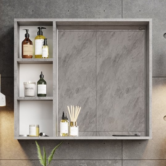 Зеркало Onika Девис У 80 бетон чикаго