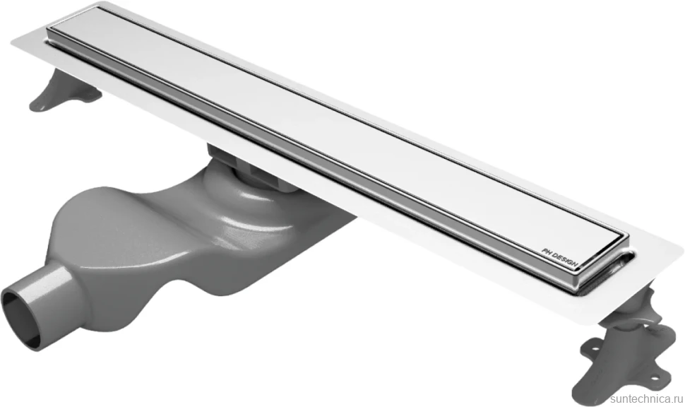 Душевой трап (лоток) Boheme Premium Linear 60 см, хром