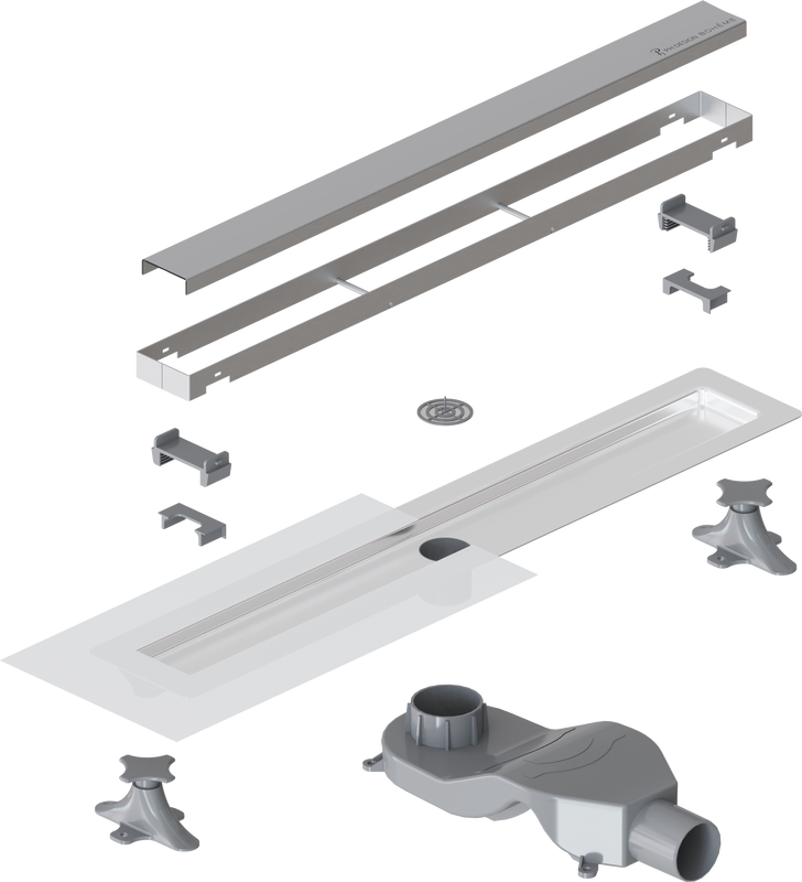 Душевой трап (лоток) Boheme Premium Linear 60 см, хром