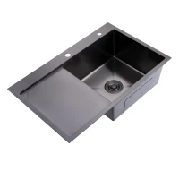Кухонная мойка Splenka S704.7850.09, графит Кухонная мойка Splenka S704.7850.09, графит