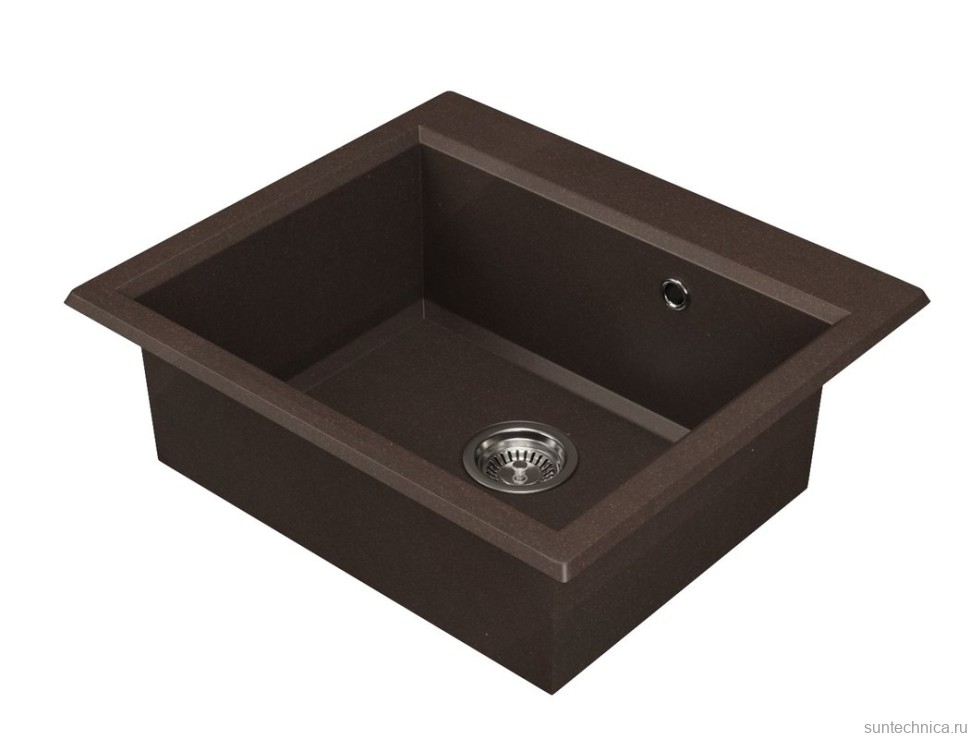 Мойка кухонная AQUATON Линеа 58, кофе