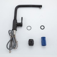Смеситель для кухни Frap F6096-6 черный