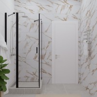 Душевой уголок Triton Йота -Блэк Щ0000054032 90х90 Душевой уголок Triton Йота -Блэк Щ0000054032 90х90