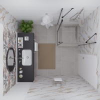 Душевой уголок Triton Йота -Блэк Щ0000054032 90х90 Душевой уголок Triton Йота -Блэк Щ0000054032 90х90