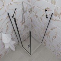 Душевой уголок Triton Йота -Блэк Щ0000054032 90х90 Душевой уголок Triton Йота -Блэк Щ0000054032 90х90