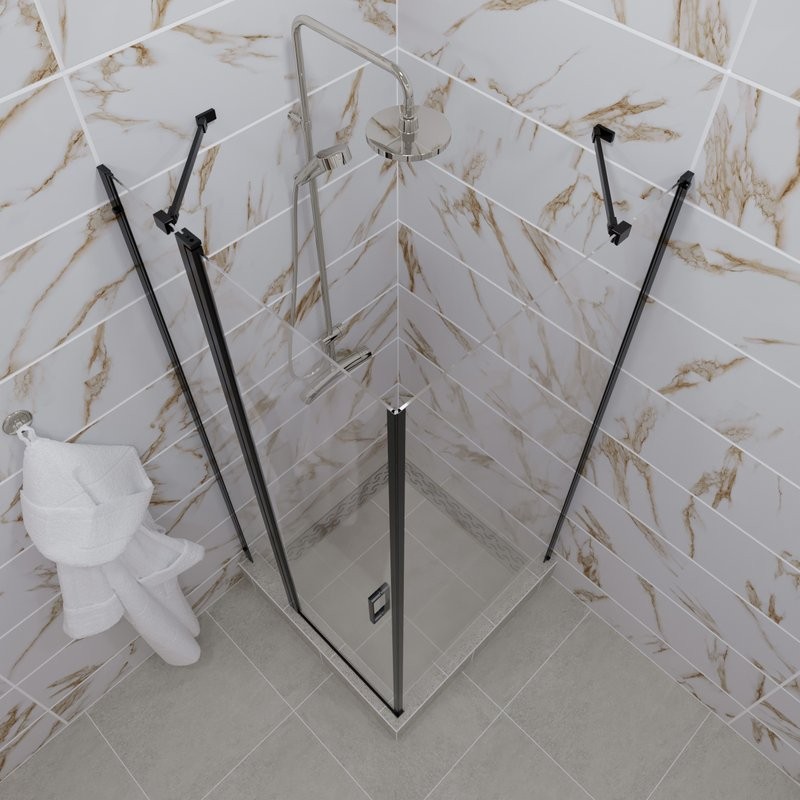 Душевой уголок Triton Йота -Блэк Щ0000054032 90х90