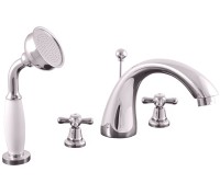 Смеситель на борт ванны Rav Slezak Morava MK169.5S хром