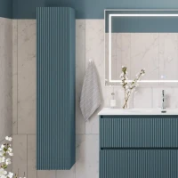 Шкаф-пенал для ванной BelBagno Uno 30 матовый голубой Шкаф-пенал для ванной BelBagno Uno 30 матовый голубой