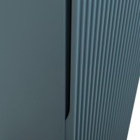 Шкаф-пенал для ванной BelBagno Uno 30 матовый голубой