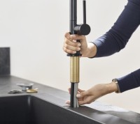 Смеситель для кухни Hansgrohe Talis M54 72804670 матовый черный