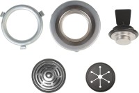 Комплект Мойка Zorg Inox PVD 4444 grafit + Смеситель Sanitary SZR-3216 Grafit графит + Измельчитель Bort Titan 4000
